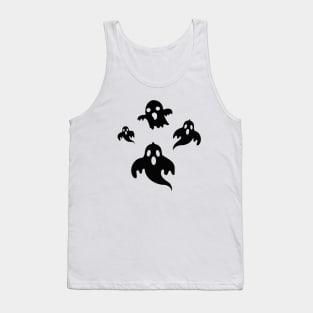 black ghost Tank Top